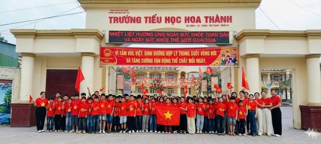 HOẠT ĐỘNG HƯỞNG ỨNG NGÀY SỨC KHỎE TOÀN DÂN 7/04/2026